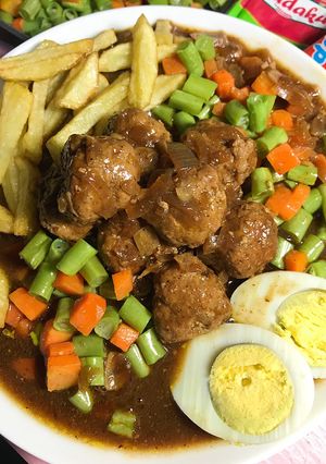 Foto resep Semur Bola-bola Daging Super Enak (Cuma pakai daging kurban loh 😋)