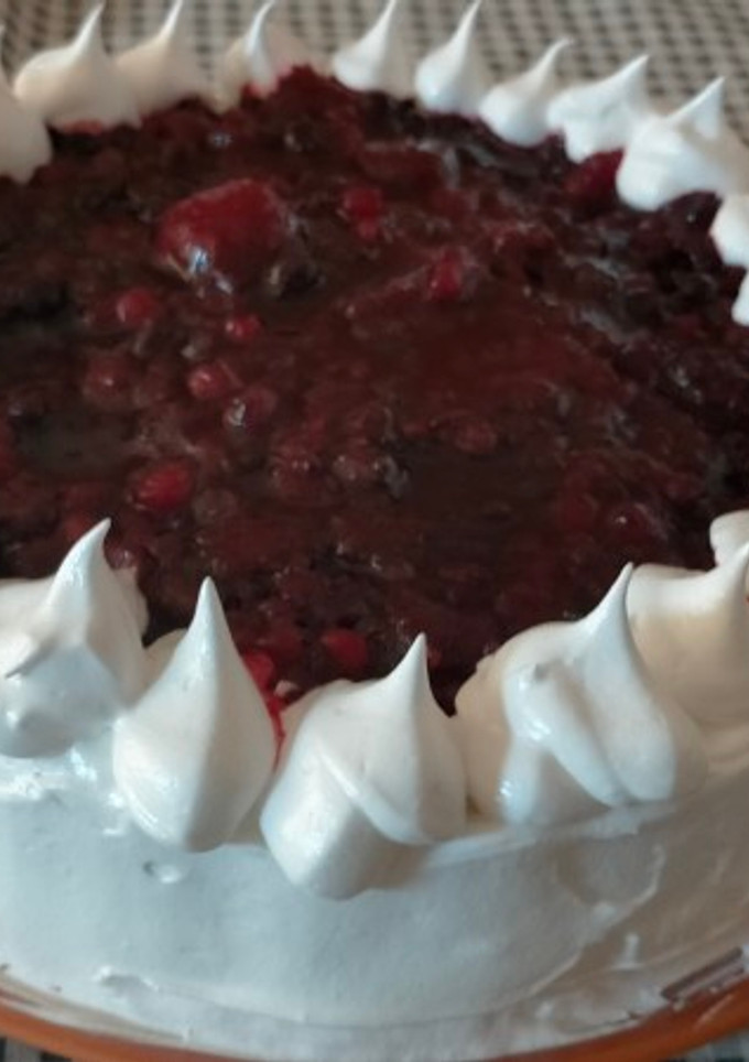 Una foto de Pastel Selva negra⁣