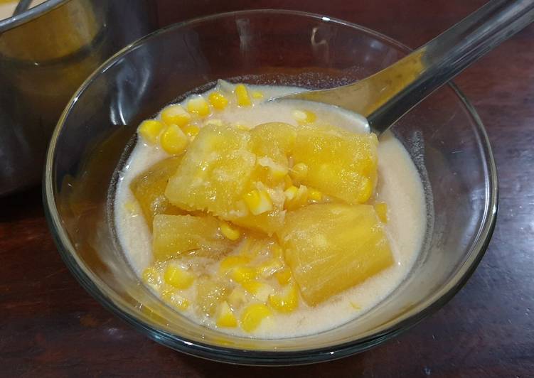 Kolak Ubi Singkong Jagung Melaka