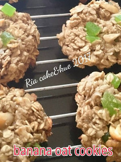 Foto resep Banana oat cookies