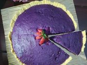 Gambar pie ubi ungu