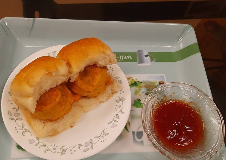 Steps to Prepare Super Quick Homemade Jain Vada PAV