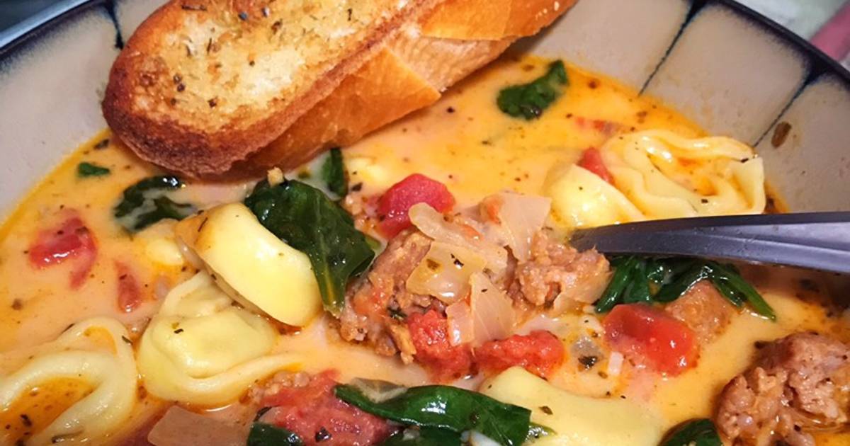 Crock pot cheese tortellini and sausage recipes easy & tasty ideas for