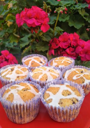 Una foto de Muffins de naranja🧁🍊