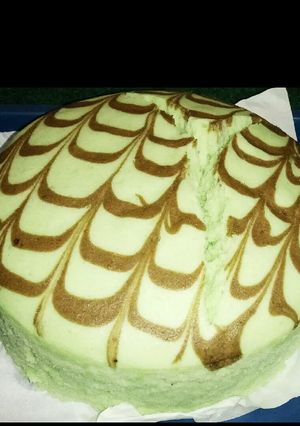 Foto resep Bolu kukus pandan ekonomis (dg santan)