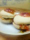 Scones con mermelada