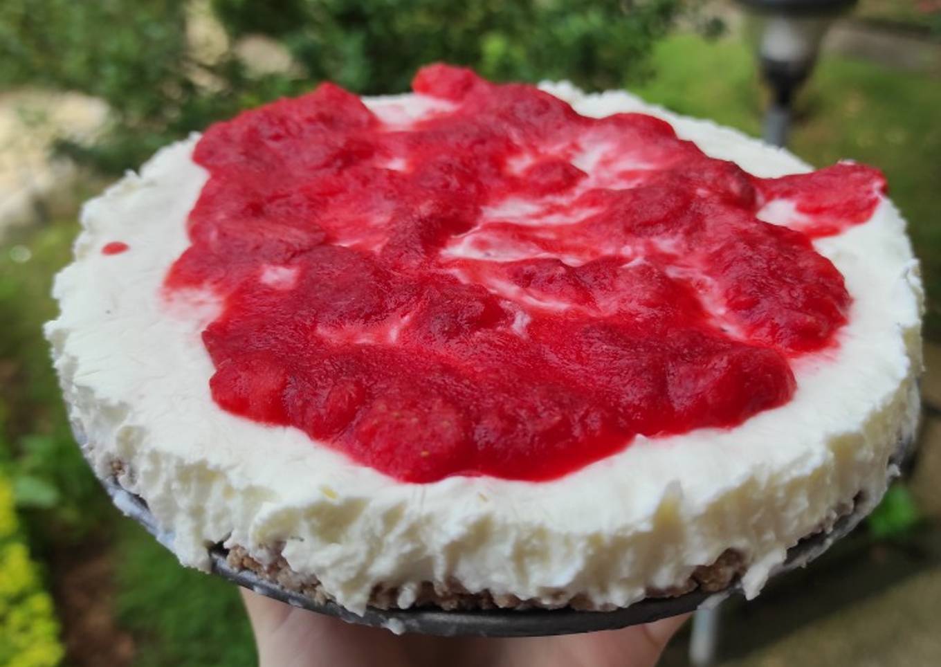 Tarta de queso fría (sin horno)