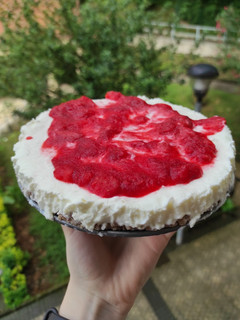 Foto principal de Tarta de queso fría (sin horno)