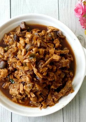 Foto resep Ayam Jamur untuk topping mie pangsit