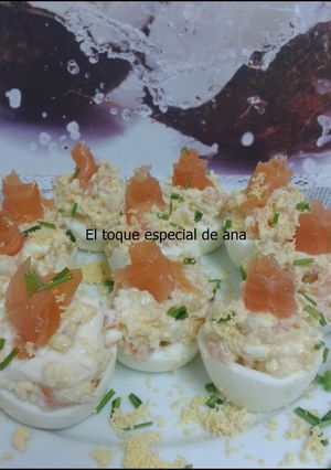 Foto principal de Huevos rellenos de marisco
