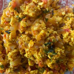 A picture of Paneer bhurji.