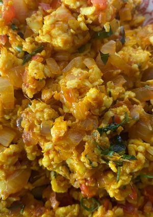A picture of Paneer bhurji.