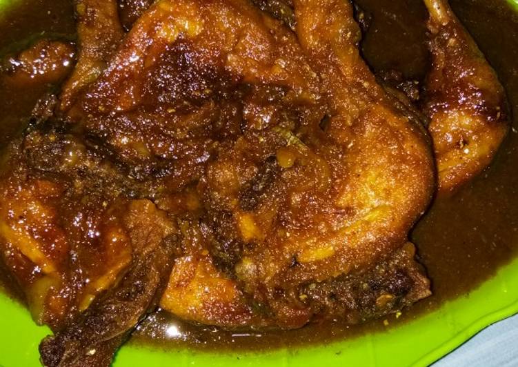 Resep Ayam Kecap Sederhana, Enak