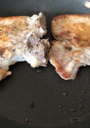 Una foto de Unicas y fáciles chuletitas de cerdo