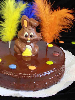 Una foto de Mona de Pascua sin gluten