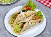 Gambar taco spicy chicken