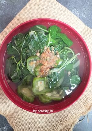 Foto resep Sayur Bening Gambas Bayam