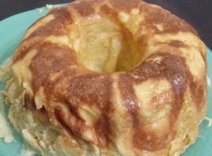 Una foto de Budín de queso, choclo, cebolla en savarin essen