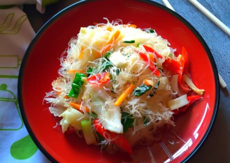 Anti Ribet, Membuat #Bihun Goreng Polos dadakan👌 Untuk Pemula