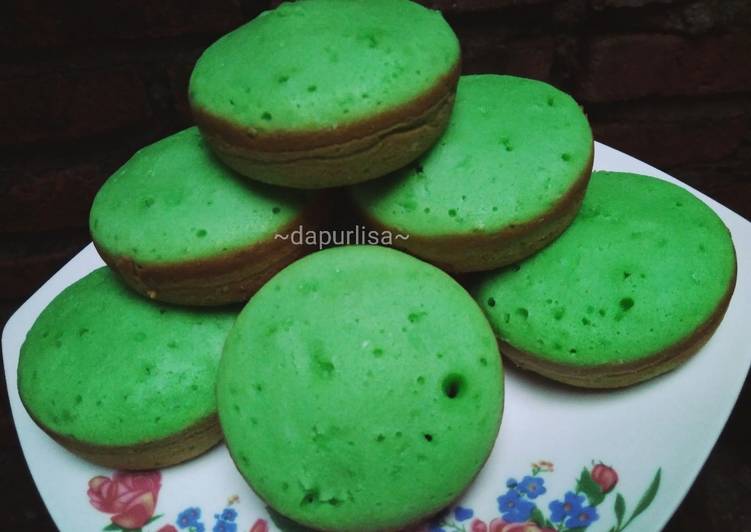 Resep: Bolu pandan panggang cetakan lumpur (santan+minyak) ala dapur lisa yang sederhana