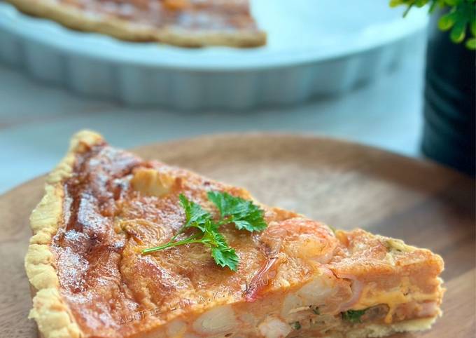 Resipi Seafood Quiche oleh Sesimple Loralin - Cookpad