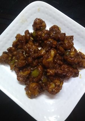 A picture of Gobhi Manchurian.