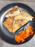 ब्रेड चीज़ ऑमलेट