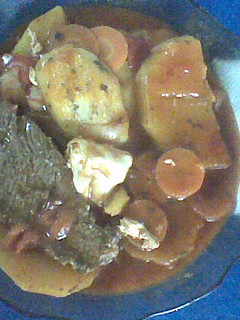 Una foto de Bifes con hortalizas a la criolla