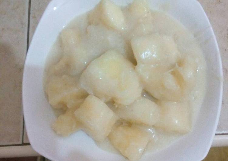 Coconut cassava (Muhogo wa nazi)