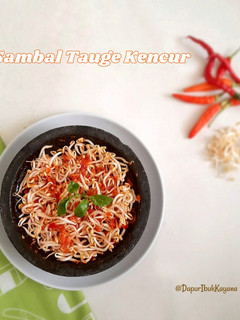 Foto resep 651. Sambal Tauge Kencur