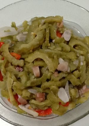 Foto resep Tumis Pare Cumi Asin