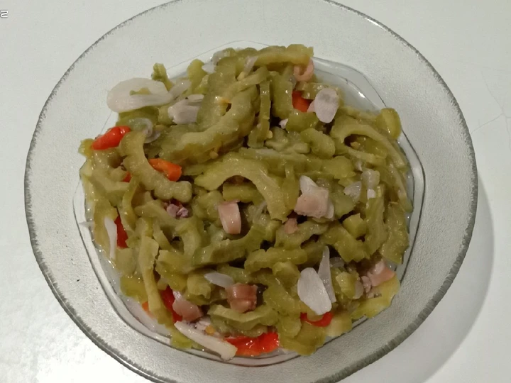 Langkah Gampang Membuat Resep Tumis Pare Cumi Asin yang  Bikin Ketagihan Anti Ribet, Sempurna