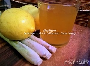 Foto resep 225. Lemongrass Drink (Minuman Serai - Lemon)