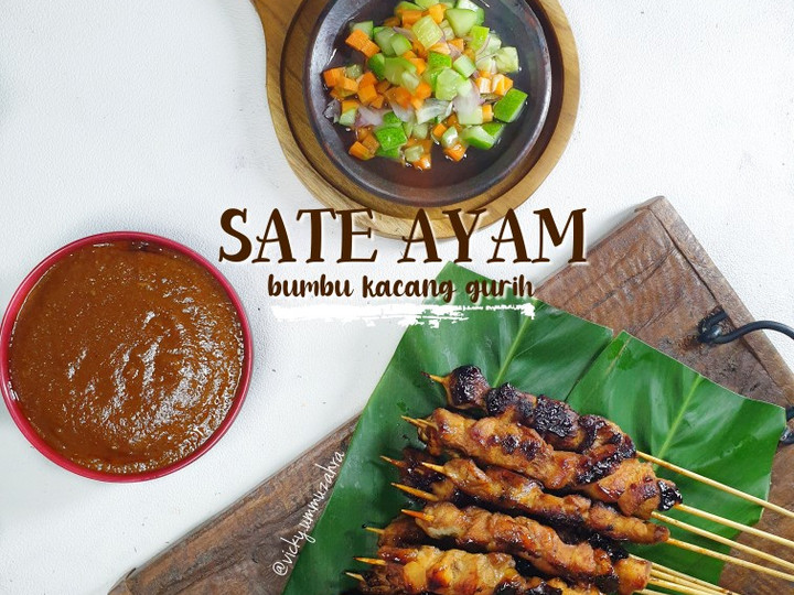 Cara Buat Sate Ayam Bumbu Kacang Gurih Menu Enak