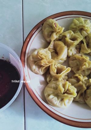 Foto resep Kulit pangsit hijau, isi cornet, sambel kecap