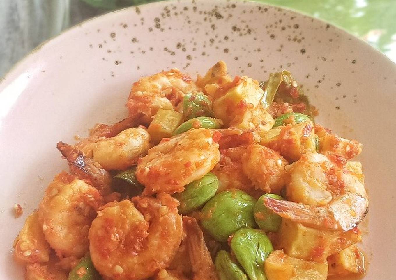 Sambel Goreng Udang Petai