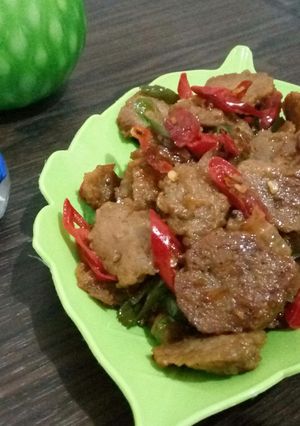 Foto resep Bakso Pedas Manis