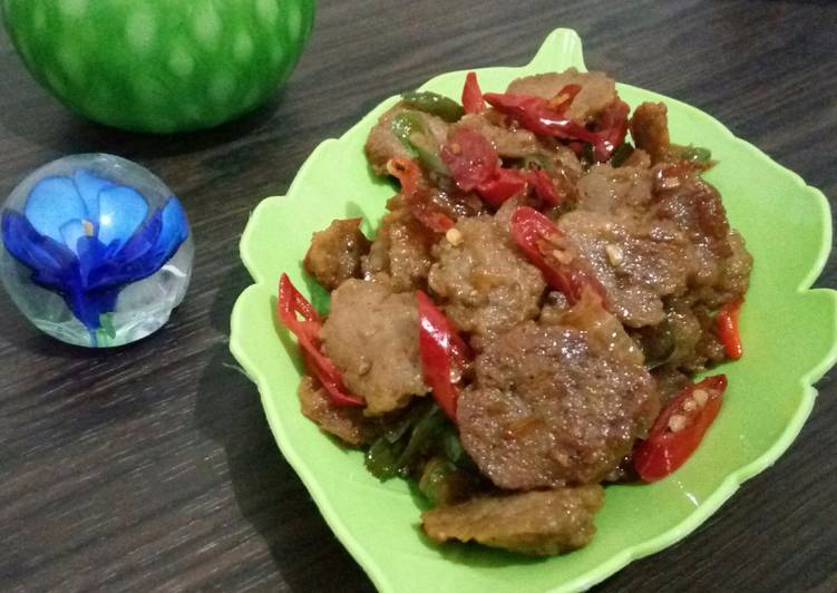 Recipe: Tasty Bakso Pedas Manis