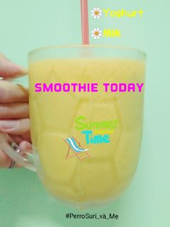 Hình của món Mango-Passion fruit smoothie.
