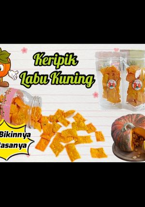 Foto resep Keripik Labu Kuning, Kerupuk Labu Kuning, Stick Labu Kuning