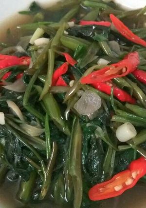 Foto resep Tumis kangkung praktis