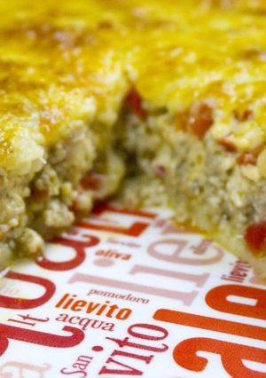 Foto principal de Pastel de carne con masa de patata