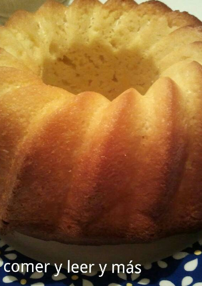 Una foto de Pastel de naranja fácil
