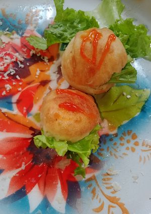 Foto resep (ide jualan) donat Burger