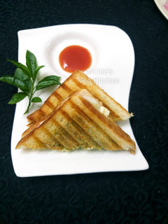 A picture of Veg Grilled Sandwich.