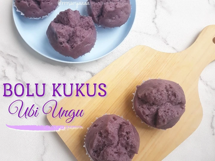 Cara Gampang Membuat Resep Bolu Kukus Ubi Ungu yang  Bikin Ketagihan Anti Ribet, Sempurna
