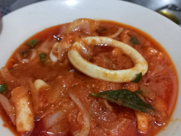 Resep Cumi Saus Padang yang Lezat Sekali