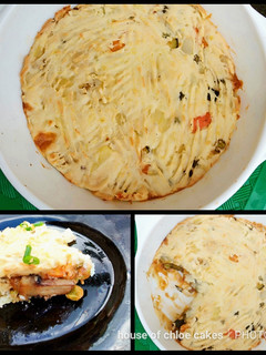 A picture of Vegetarian mushroom shepherd's pie.
