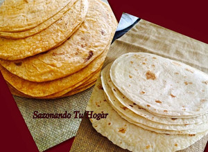 Una foto de Tortillas de harina sabor chipotle de mi cocina💖