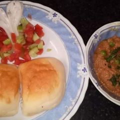 A picture of Pav bhaji.